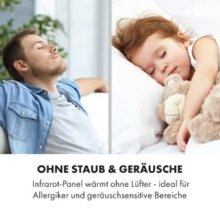 Wonderwall Air Art Smart Infrarotheizung 60x60cm 350W Wandinstallation App-Steuerung Wellen -Klarstein 10035114 de 0004 logo