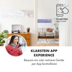 Wonderwall Air Art Smart Infrarotheizung 60x60cm 350W Wandinstallation App-Steuerung Marmor II 13 Wonderwall Air Art Smart Infrarotheizung 60x60cm 350W Wandinstallation App-Steuerung Marmor II -Klarstein 10035118 de 0002 logo