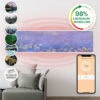 Wonderwall Air Art Smart Infrarotheizung 120x30cm 350W Wandinstallation App-Steuerung Seerosen 1 Wonderwall Air Art Smart Infrarotheizung 120x30cm 350W Wandinstallation App-Steuerung Seerosen -Klarstein 10035119 de 0001 main