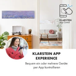 Wonderwall Air Art Smart Infrarotheizung 120x30cm 350W Wandinstallation App-Steuerung Seerosen 13 Wonderwall Air Art Smart Infrarotheizung 120x30cm 350W Wandinstallation App-Steuerung Seerosen -Klarstein 10035119 de 0002 logo