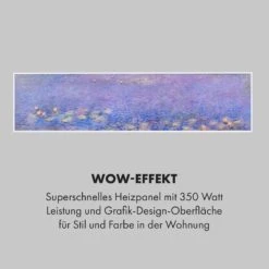 Wonderwall Air Art Smart Infrarotheizung 120x30cm 350W Wandinstallation App-Steuerung Seerosen 16 Wonderwall Air Art Smart Infrarotheizung 120x30cm 350W Wandinstallation App-Steuerung Seerosen -Klarstein 10035119 de 0005 logo