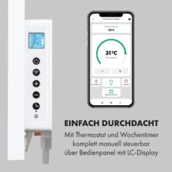 Wonderwall Air Art Smart Infrarotheizung 120x30cm 350W Wandinstallation App-Steuerung Seerosen 18 Wonderwall Air Art Smart Infrarotheizung 120x30cm 350W Wandinstallation App-Steuerung Seerosen -Klarstein 10035119 de 0007 logo