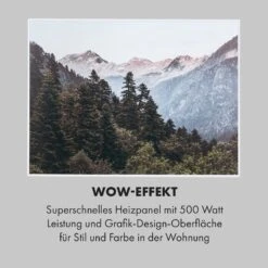 Wonderwall Air Art Smart Infrarotheizung 80x60cm 500W Wandmontage Berg 16 Wonderwall Air Art Smart Infrarotheizung 80x60cm 500W Wandmontage Berg -Klarstein 10035121 de 0005 logo