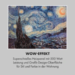 Wonderwall Air Art Smart Infrarotheizung 80x60cm 500W Wandmontage Sternennacht 16 Wonderwall Air Art Smart Infrarotheizung 80x60cm 500W Wandmontage Sternennacht -Klarstein 10035124 de 0005 logo