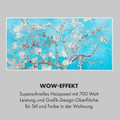 Wonderwall Air Art Smart Infrarotheizung 120x60cm 700W Wandinstallation App-Steuerung Mandelblüten 16 Wonderwall Air Art Smart Infrarotheizung 120x60cm 700W Wandinstallation App-Steuerung Mandelblüten -Klarstein 10035127 de 0005 logo
