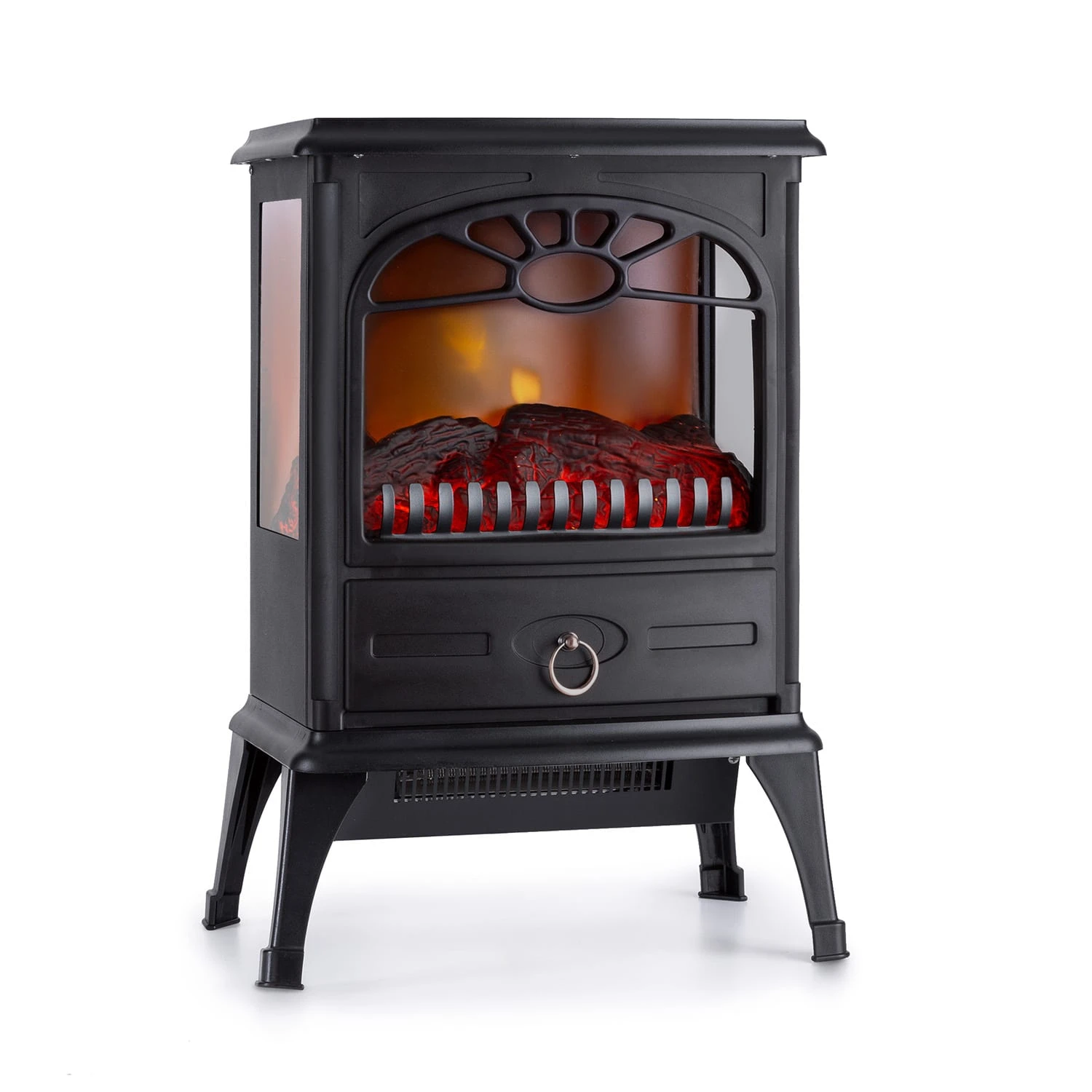 Leoben Elektrischer Kamin 900 / 1800 W Thermostat PanoramaView 3 Leoben Elektrischer Kamin 900 / 1800 W Thermostat PanoramaView