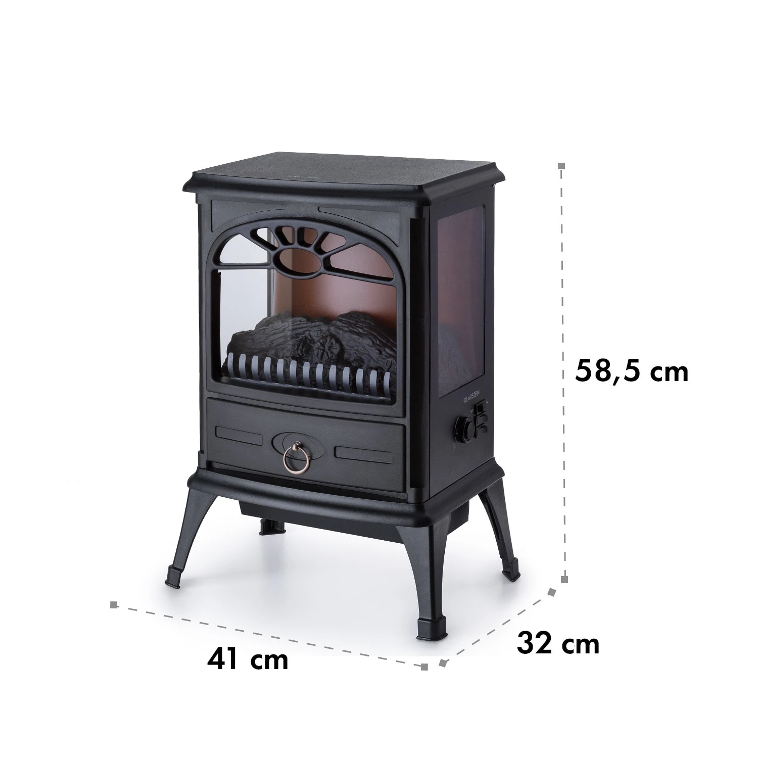 Leoben Elektrischer Kamin 900 / 1800 W Thermostat PanoramaView 10 Leoben Elektrischer Kamin 900 / 1800 W Thermostat PanoramaView – Bild 8