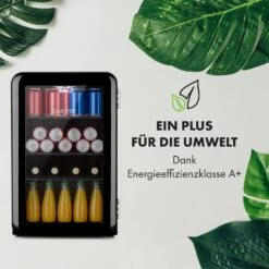 PopLife Getränkekühler Kühlschrank 70 Liter 0-10 °C Retro-Design LED 14 PopLife Getränkekühler Kühlschrank 70 Liter 0-10 °C Retro-Design LED -Klarstein 10035178 de 0004 logo