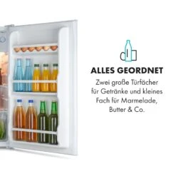 Spitzbergen Uni Kühlschrank 91 Liter 10-Liter-Gefrierfach 2 Böden 15 Spitzbergen Uni Kühlschrank 91 Liter 10-Liter-Gefrierfach 2 Böden -Klarstein 10035192 de 0005 logo