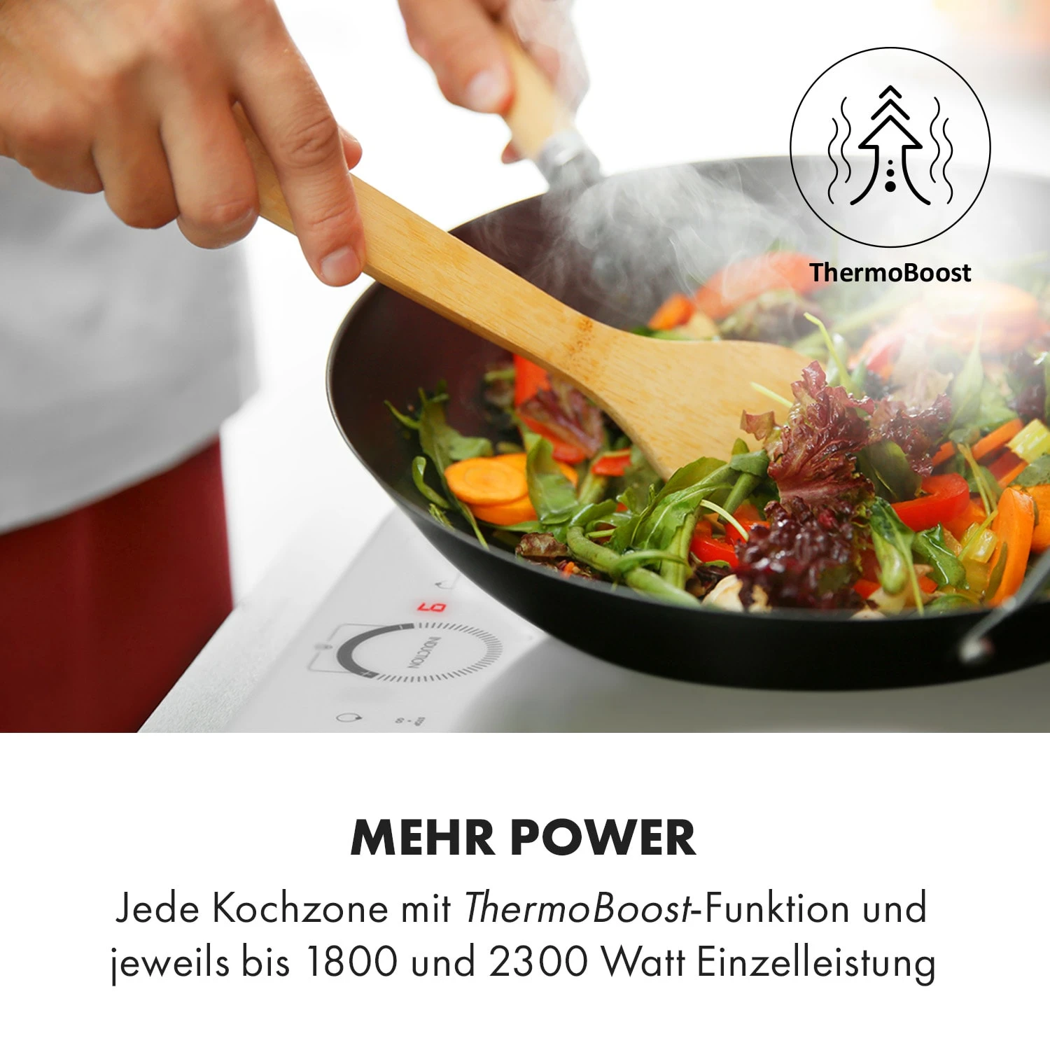 Delicatessa Slim Domino Induktionskochfeld 3500W Timer 9 Delicatessa Slim Domino Induktionskochfeld 3500W Timer – Bild 7