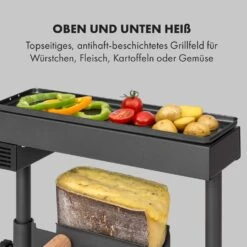 Appenzell XL Raclette Mit Grill 600 W Thermostat 2 Käseträger 13 Appenzell XL Raclette Mit Grill 600 W Thermostat 2 Käseträger -Klarstein 10035218 de 0004 logo