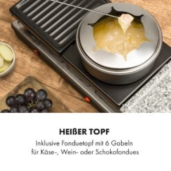 Fonduelette XL 3-in-1 Raclettegrill Fondue Naturstein 1650W 12 Pers 14 Fonduelette XL 3-in-1 Raclettegrill Fondue Naturstein 1650W 12 Pers -Klarstein 10035220 de 0004 logo
