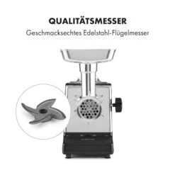 Kraftprotz Elektrischer Fleischwolf 700 W Kupfermotor Hack Wurst Kebbe Edelstahl 13 Kraftprotz Elektrischer Fleischwolf 700 W Kupfermotor Hack Wurst Kebbe Edelstahl -Klarstein 10035233 de 0004 logo