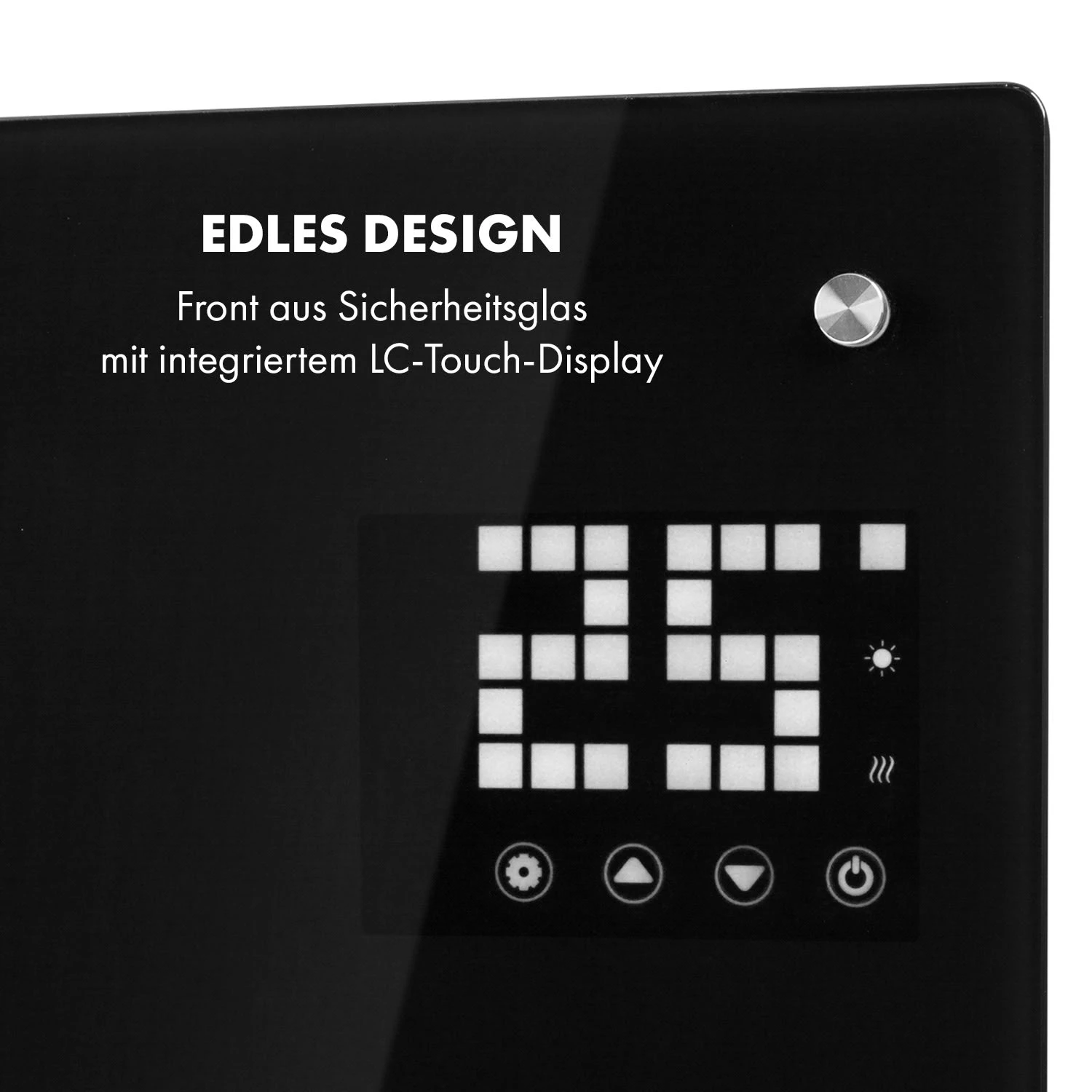 Bornholm Curved Smart Konvektionsheizgerät 2000 W App-Steuerung Timer 7 Bornholm Curved Smart Konvektionsheizgerät 2000 W App-Steuerung Timer – Bild 5