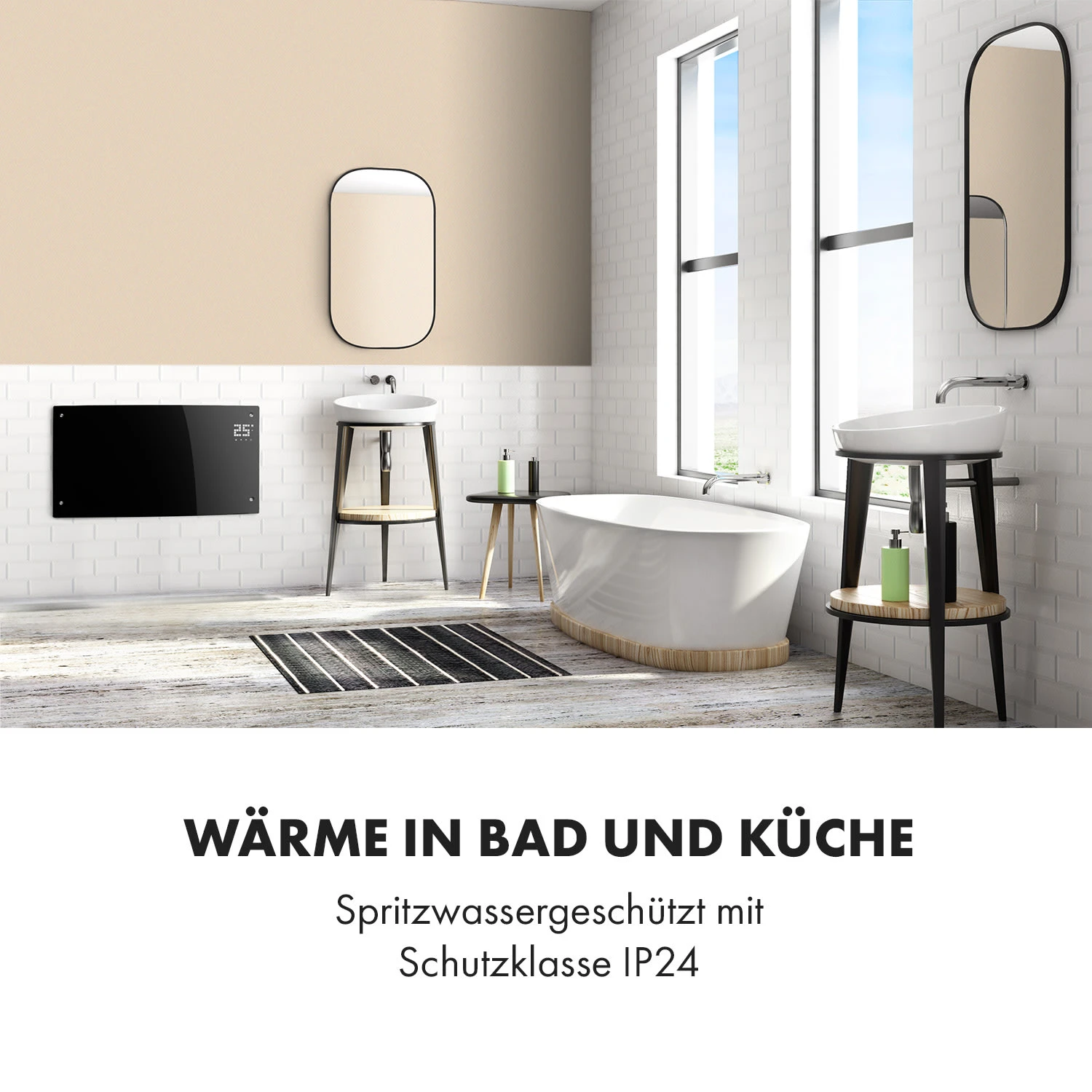 Bornholm Curved Smart Konvektionsheizgerät 2000 W App-Steuerung Timer 8 Bornholm Curved Smart Konvektionsheizgerät 2000 W App-Steuerung Timer – Bild 6