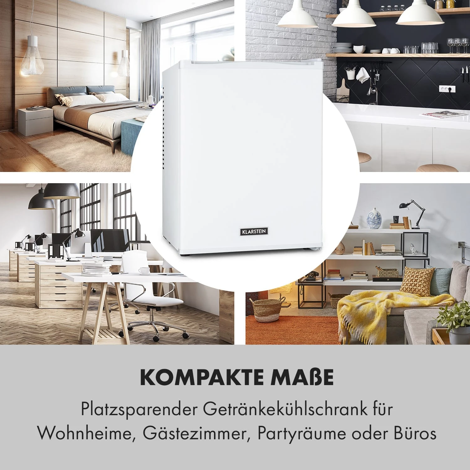 Happy Hour 33 Minibar 33L 5-15°C EEK G 25dB LED-Licht 5 Happy Hour 33 Minibar 33L 5-15°C EEK G 25dB LED-Licht – Bild 3