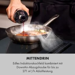 Full House 2.0 DownAir System Induktionsherd Dunstabzugshaube 271 M³/h 13 Full House 2.0 DownAir System Induktionsherd Dunstabzugshaube 271 M³/h -Klarstein 10035259 de 0002 logo