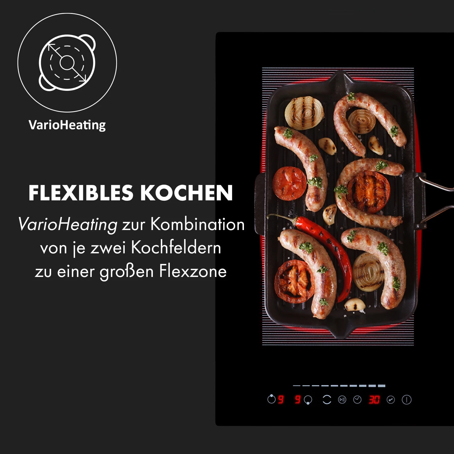 Full House 2.0 DownAir System Induktionsherd Dunstabzugshaube 271 M³/h 8 Full House 2.0 DownAir System Induktionsherd Dunstabzugshaube 271 M³/h – Bild 6