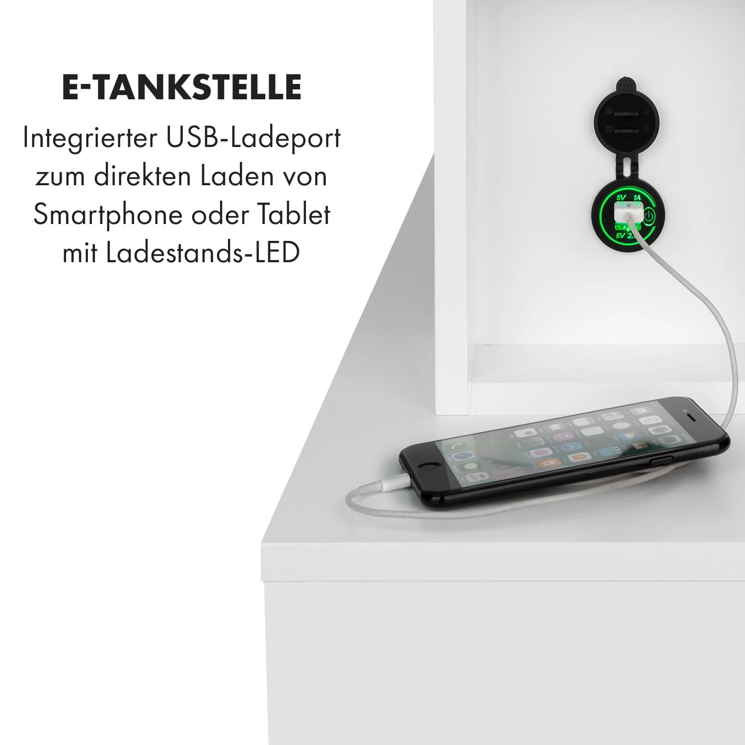 Heat 'n Beat Elektrischer Kamin 900/1800W LED Bluetooth-Speaker Flammenillusion 5 Heat 'n Beat Elektrischer Kamin 900/1800W LED Bluetooth-Speaker Flammenillusion – Bild 3