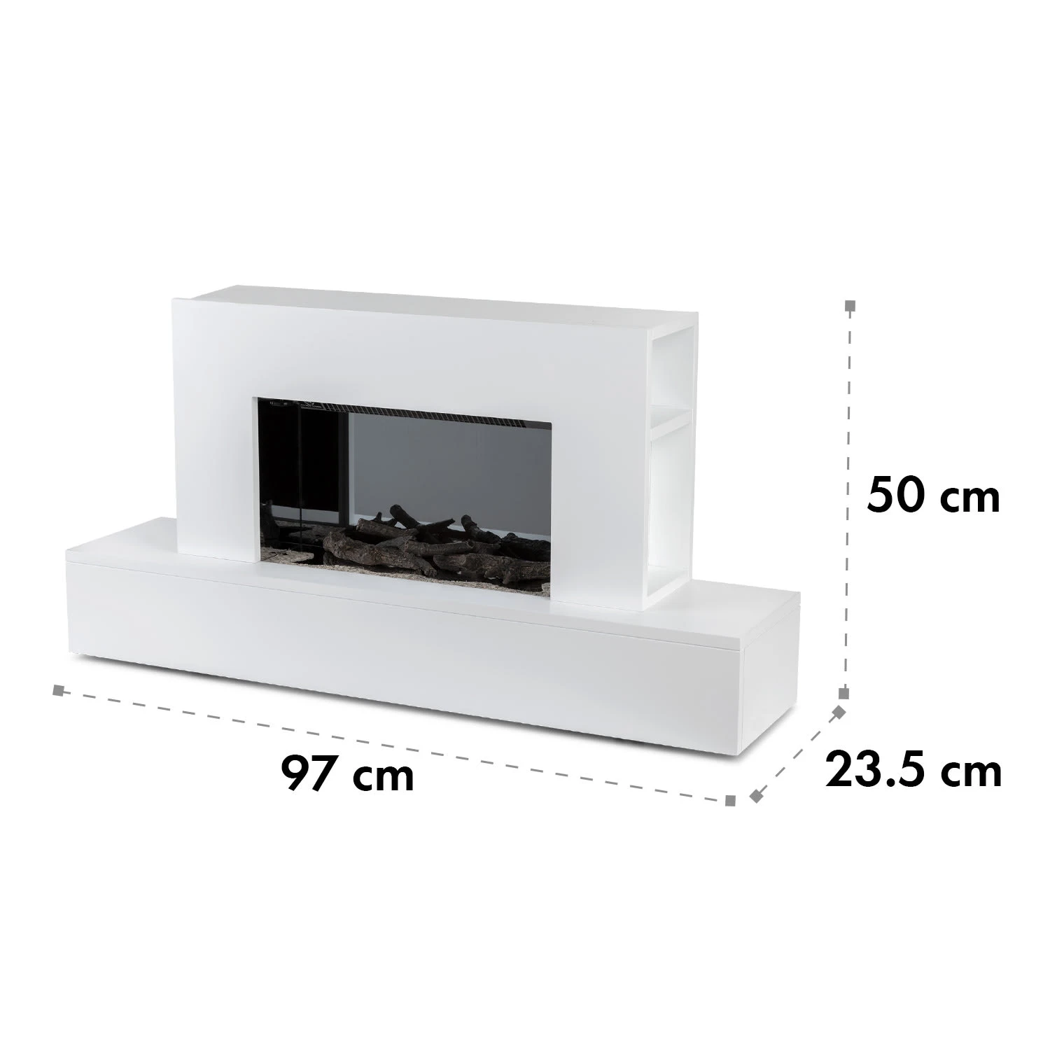 Heat 'n Beat Elektrischer Kamin 900/1800W LED Bluetooth-Speaker Flammenillusion 12 Heat 'n Beat Elektrischer Kamin 900/1800W LED Bluetooth-Speaker Flammenillusion – Bild 10