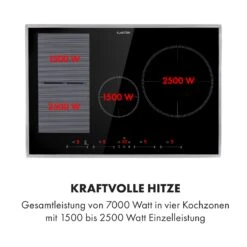 Delicatessa 77 Hybrid Prime Einbaukochfeld Induktion 4 Zonen 7000W 16 Delicatessa 77 Hybrid Prime Einbaukochfeld Induktion 4 Zonen 7000W -Klarstein 10035269 de 0004 logo