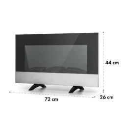 Basel Baseline Elektrokamin 2000 Watt 2 Heizstufen 7 Farben Glas 21 Basel Baseline Elektrokamin 2000 Watt 2 Heizstufen 7 Farben Glas -Klarstein 10035296 yy 0010 logo Klarstein Basel Baseline Elektrokamin