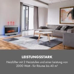 Basel Illumine Elektrokamin Flammenillusion 2000 W 2 Stufen Dimmbar 15 Basel Illumine Elektrokamin Flammenillusion 2000 W 2 Stufen Dimmbar -Klarstein 10035297 de 0005 logo