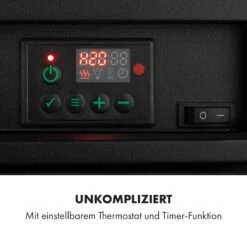 Carinthia Elektrokamin 1800W LED Wochentimer Fernbedienung Heizer 14 Carinthia Elektrokamin 1800W LED Wochentimer Fernbedienung Heizer -Klarstein 10035316 de 0004 logo