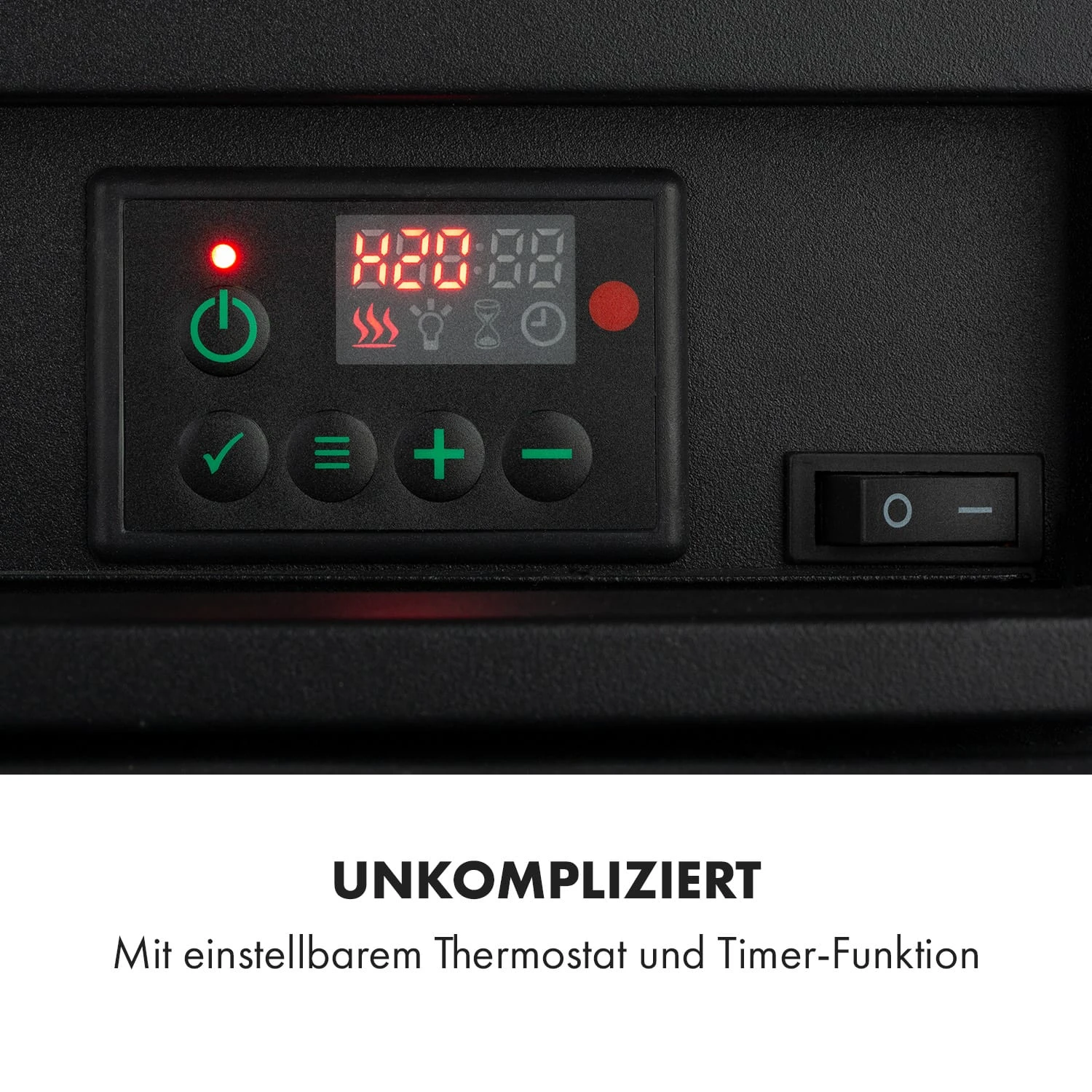 Carinthia Elektrokamin 1800W LED Wochentimer Fernbedienung Heizer 6 Carinthia Elektrokamin 1800W LED Wochentimer Fernbedienung Heizer – Bild 4