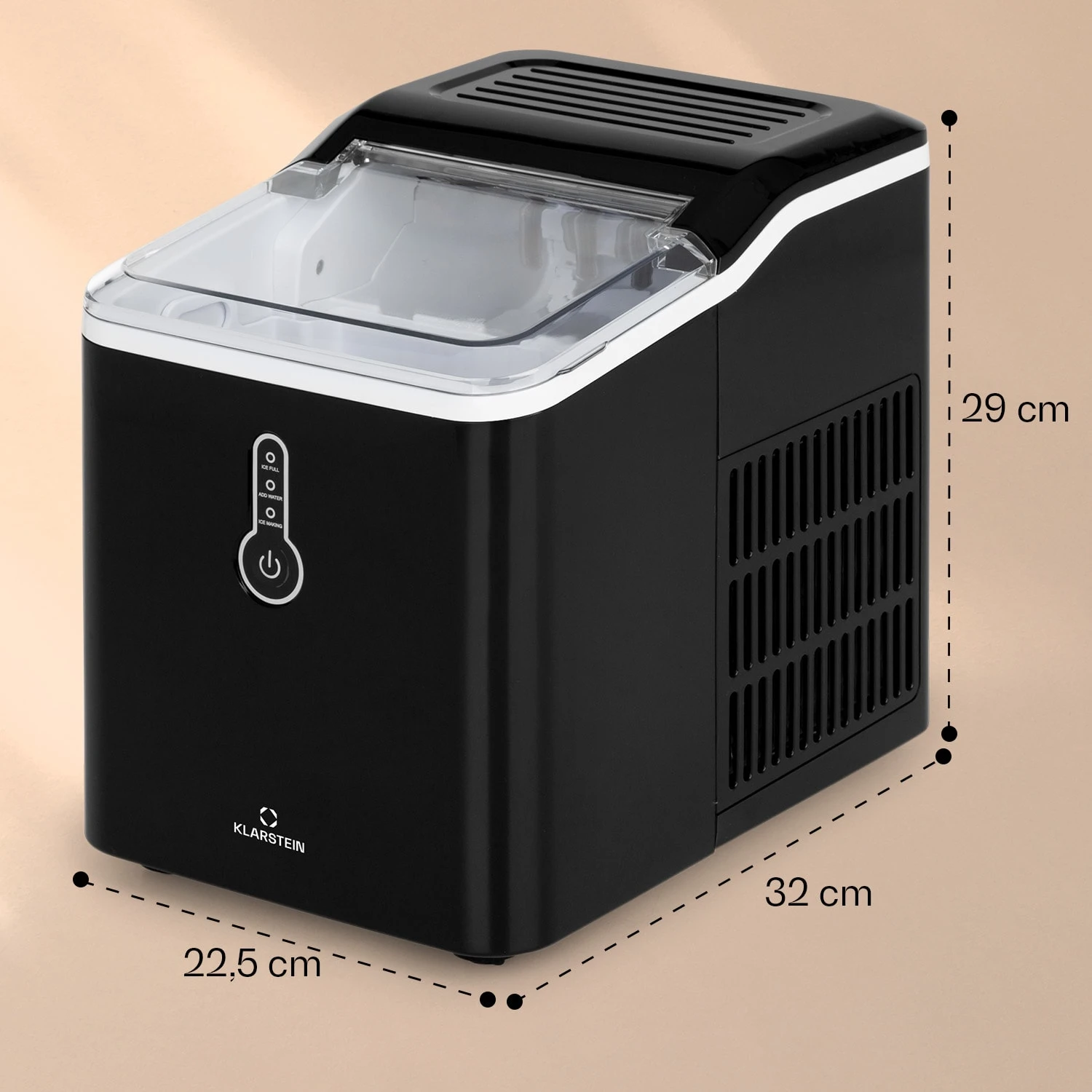 Chillout Eiswürfelmaschine Bulleteis 12kg/24h Wassertank: 1,5 L 9 Chillout Eiswürfelmaschine Bulleteis 12kg/24h Wassertank: 1,5 L – Bild 7