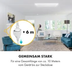 Midnight Sun Decken-Infrarotheizung 6 Meter Verlängerungskabel 6 Midnight Sun Decken-Infrarotheizung 6 Meter Verlängerungskabel -Klarstein 10035359 de 0002 logo