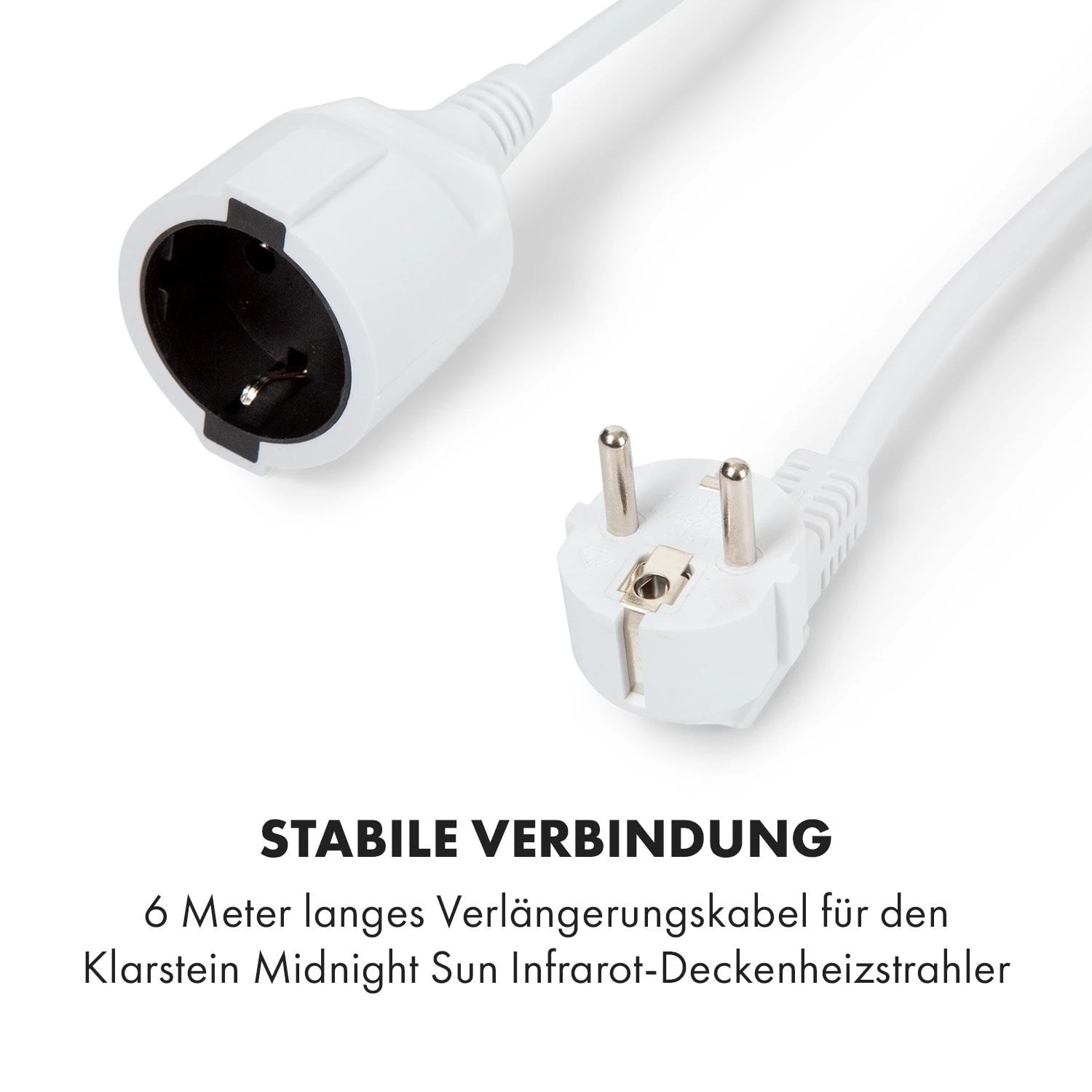 Midnight Sun Decken-Infrarotheizung 6 Meter Verlängerungskabel 5 Midnight Sun Decken-Infrarotheizung 6 Meter Verlängerungskabel – Bild 3