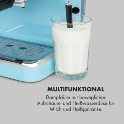 Espressionata Gusto Espressomaschine 1100W 15 Bar Druck 17 Espressionata Gusto Espressomaschine 1100W 15 Bar Druck -Klarstein 10035377 de 0007 logo