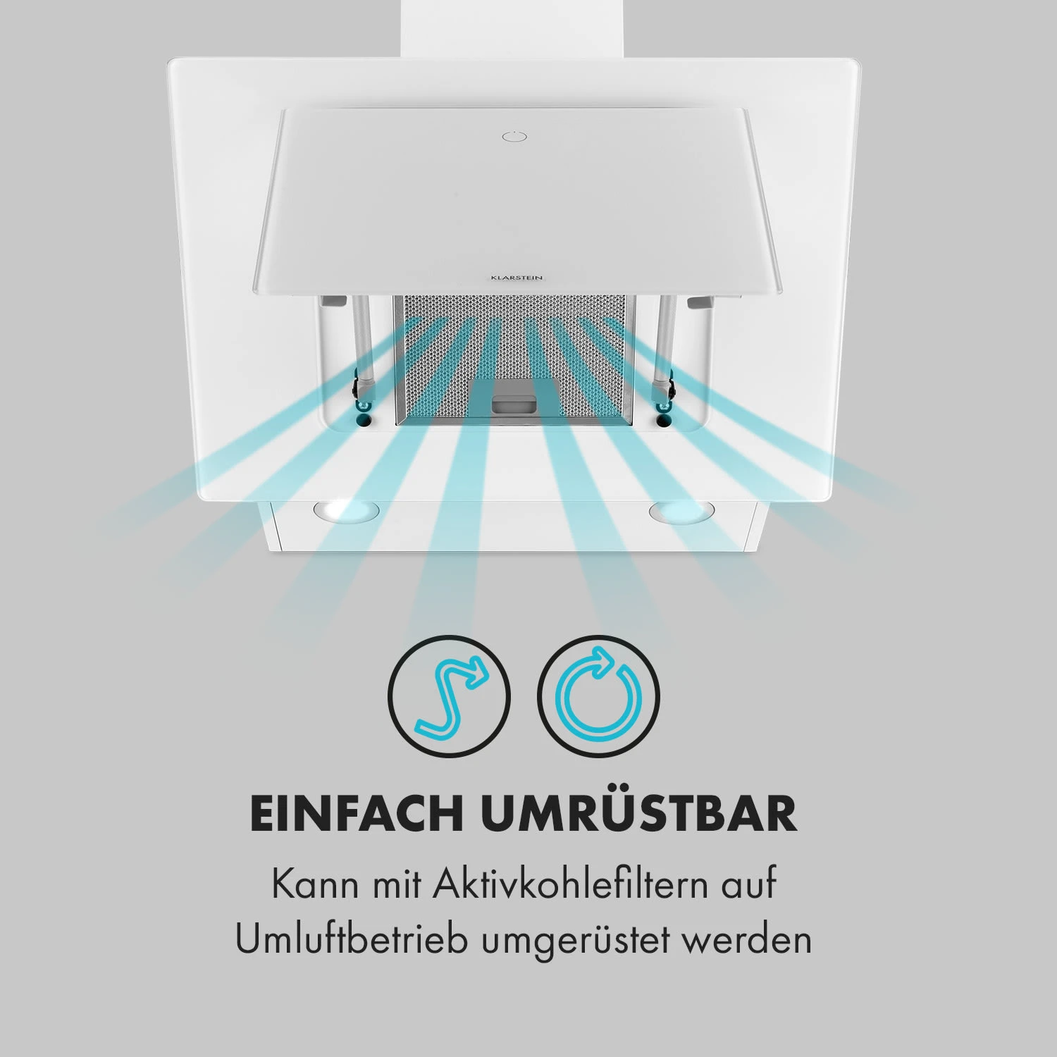 Eleonora 60 Dunstabzugshaube 426 M³/h Touch-Panel Ambiente-Licht 6 Eleonora 60 Dunstabzugshaube 426 M³/h Touch-Panel Ambiente-Licht – Bild 4