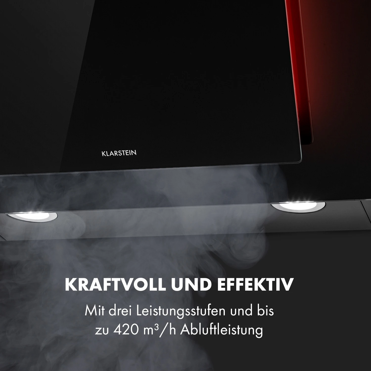 Eleonora 90 Dunstabzugshaube 420 M³/h Touch-Panel Ambiente-Licht 7 Eleonora 90 Dunstabzugshaube 420 M³/h Touch-Panel Ambiente-Licht – Bild 5