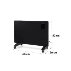 Bansin Smart 1500 Konvektionsheizgerät 1500W App-Steuerung 20 Bansin Smart 1500 Konvektionsheizgerät 1500W App-Steuerung -Klarstein 10035401 yy 0009 logo Klarstein Bansin Smart 1500 Konvektor schwarz