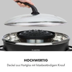 Szechuan 2-in-1 Hot Pot Und Grillplatte 5l Vol. 1350 / 600 W 16 Szechuan 2-in-1 Hot Pot Und Grillplatte 5l Vol. 1350 / 600 W -Klarstein 10035431 de 0006 logo