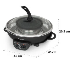 Szechuan 2-in-1 Hot Pot Und Grillplatte 5l Vol. 1350 / 600 W 19 Szechuan 2-in-1 Hot Pot Und Grillplatte 5l Vol. 1350 / 600 W -Klarstein 10035431 yy 0009 logo