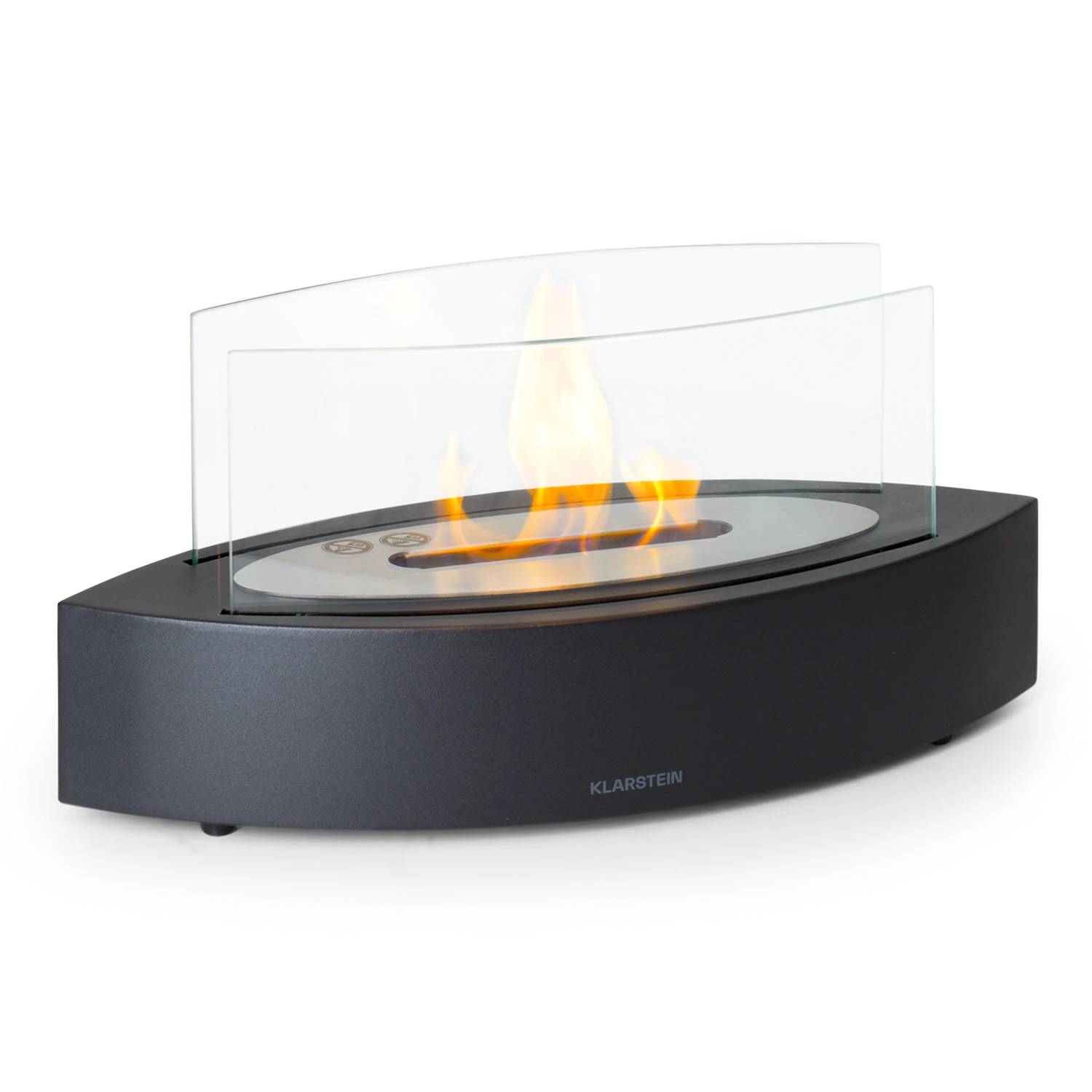 Phantasma Curve Ethanol-Kamin Rauch- & Geruchlos Edelstahl-Brenner Sicherheitsglas 3 Phantasma Curve Ethanol-Kamin Rauch- & Geruchlos Edelstahl-Brenner Sicherheitsglas