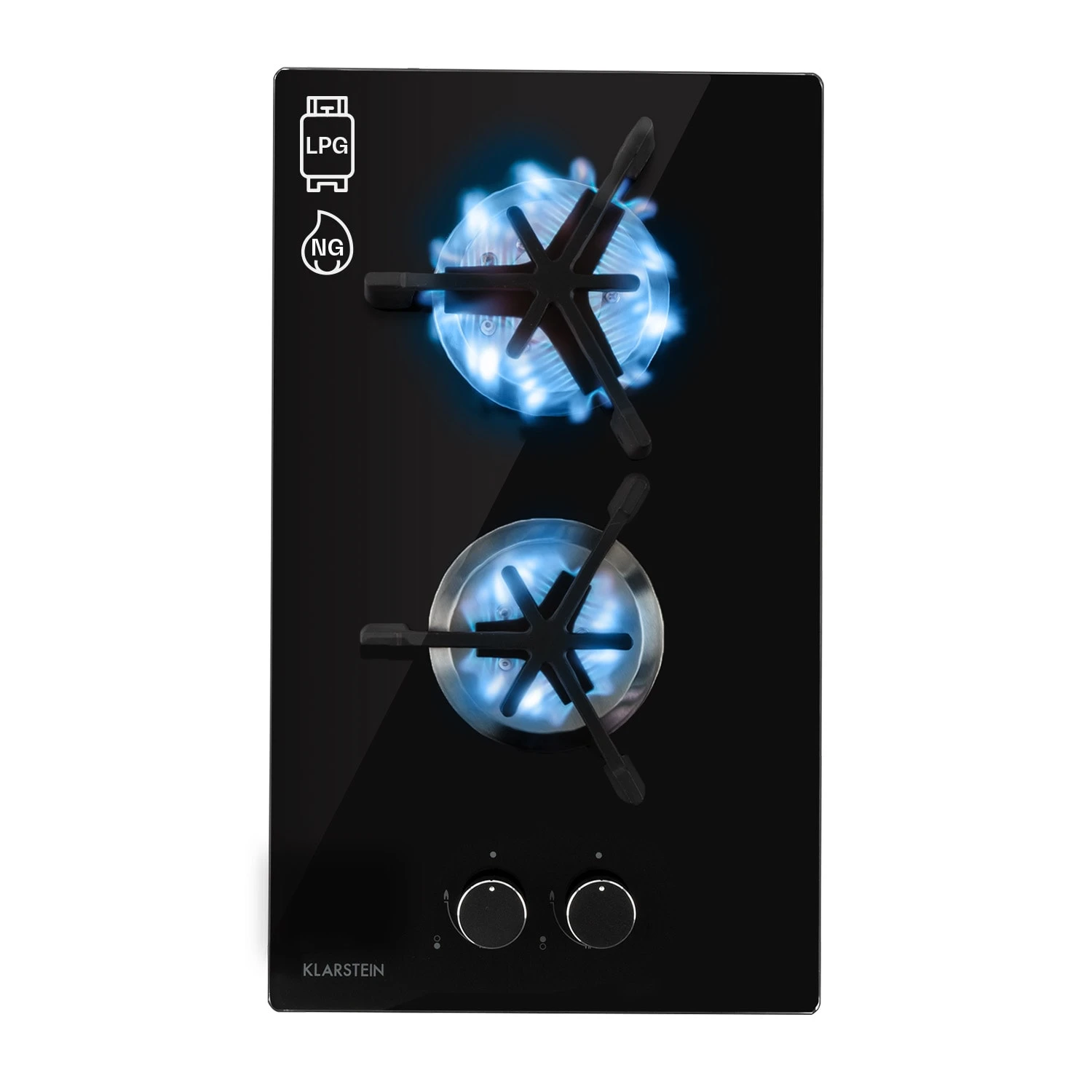 Trifecta Domino Gaskochfeld 2-flammig Triangle-Brenner Glaskeramik 3 Trifecta Domino Gaskochfeld 2-flammig Triangle-Brenner Glaskeramik