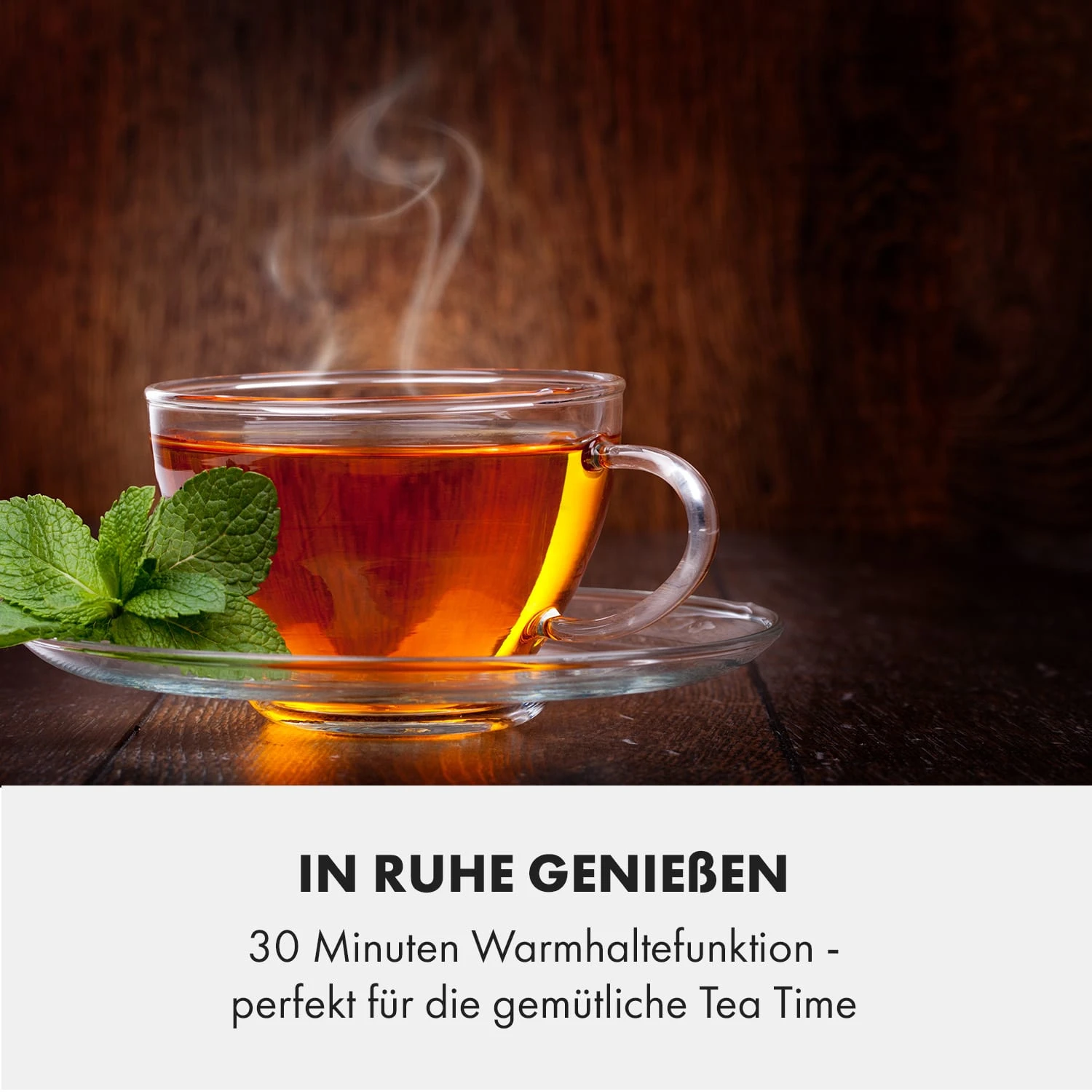 Tealicious Tee-Vollautomat 1300W 2-16 Min. 1 Liter 7 Tealicious Tee-Vollautomat 1300W 2-16 Min. 1 Liter – Bild 5