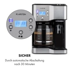 Caldetto Kaffeemaschine 1900W Heißwasserspender 16 Caldetto Kaffeemaschine 1900W Heißwasserspender -Klarstein 10035476 de 0007 logo