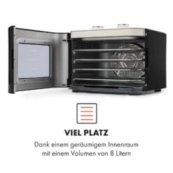 Tutti Frutti Dörrautomat 400W 35-80°C 8 Liter -Klarstein 10035481 de 0008 logo