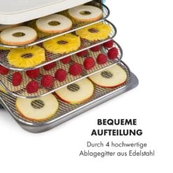 Tutti Frutti Dörrautomat 400W 35-80°C 8 Liter 16 Tutti Frutti Dörrautomat 400W 35-80°C 8 Liter -Klarstein 10035482 de 0006 logo