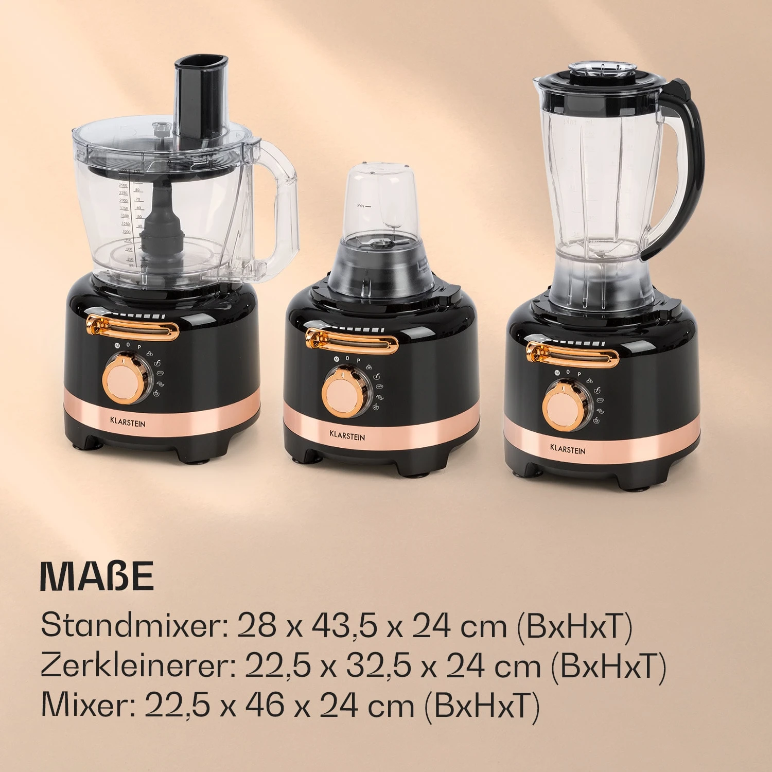 Luca Multifunktionsmixer 1000 W 3 L Stufenlose Geschwindigkeit 6 Modi 9 Luca Multifunktionsmixer 1000 W 3 L Stufenlose Geschwindigkeit 6 Modi – Bild 7