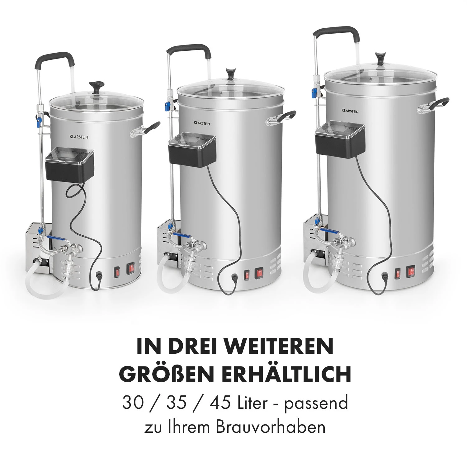 Brauheld Pro Maischekessel 3300W 70L 30-100°C Umwälzpumpe Edelstahl 11 Brauheld Pro Maischekessel 3300W 70L 30-100°C Umwälzpumpe Edelstahl – Bild 9