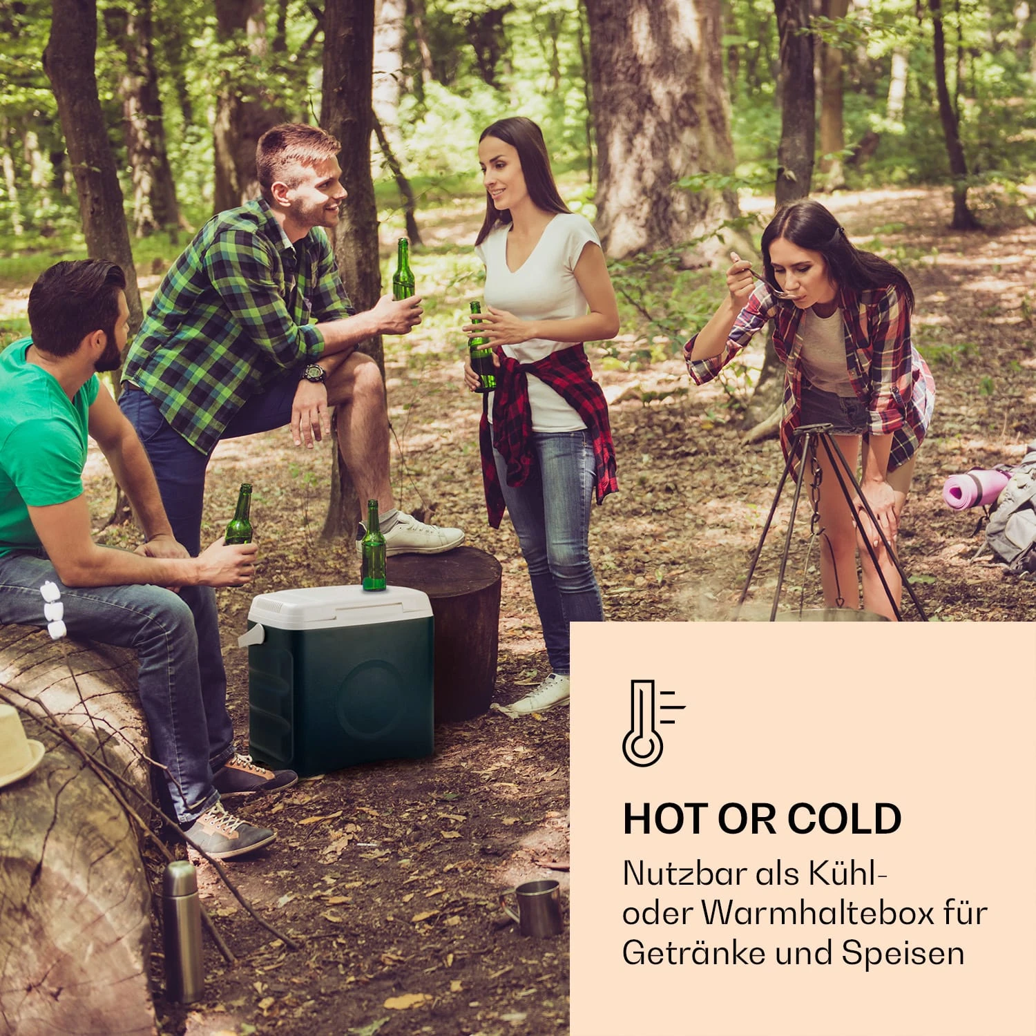 BeerBelly 29 Elektrische Kühlbox Kalt & Warm USB-Port ECO-Modus 4 BeerBelly 29 Elektrische Kühlbox Kalt & Warm USB-Port ECO-Modus – Bild 2