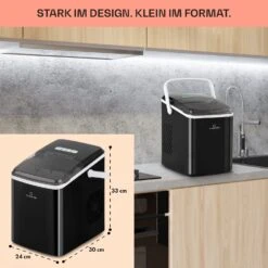 Arctic Porter Eiswürfelmaschine Bullet-Eis 12kg/24h Edelstahl 14 Arctic Porter Eiswürfelmaschine Bullet-Eis 12kg/24h Edelstahl -Klarstein 10035553 de 0006 usp