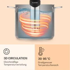 Quickstick Smart Sous Vide Pumpe 3D Circulation 20-95 °C -Klarstein 10035556 de 0005 logo