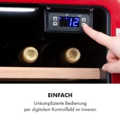 Vinetage 12 Getränkekühler Kühlschrank 48 Liter 4-22°C Retro-Design 14 Vinetage 12 Getränkekühler Kühlschrank 48 Liter 4-22°C Retro-Design -Klarstein 10035569 de 0004 logo